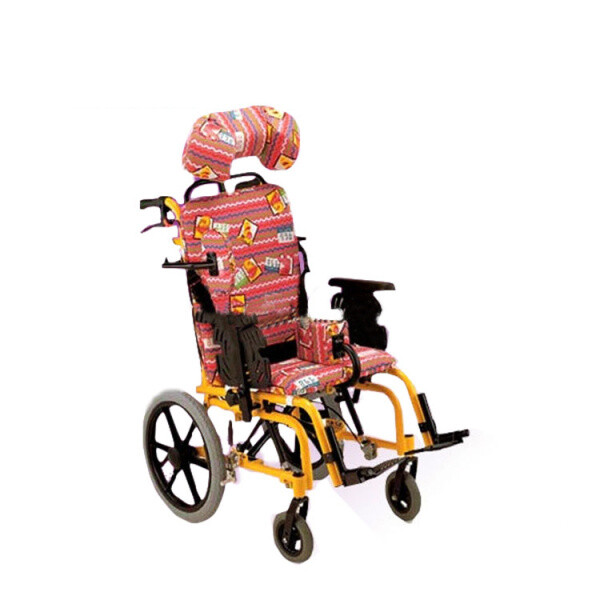 รถเข็นผู้ป่วยสำหรับเด็กปรับเอนได้-600×600